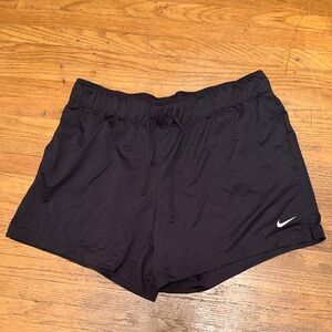 Nike Women's Dri-Fit M Black Athletic Shorts